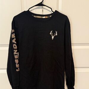 Legendary Whitetails Black Shirt with Logo